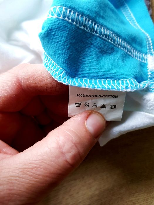 Koszulka na ramiaczkach  dla chłopca roz 86 stan.b.dobry.
