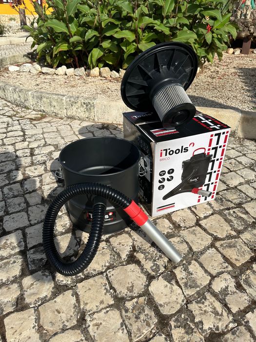 Aspirador de Cinzas iTools Brico 1200W – Como Novo