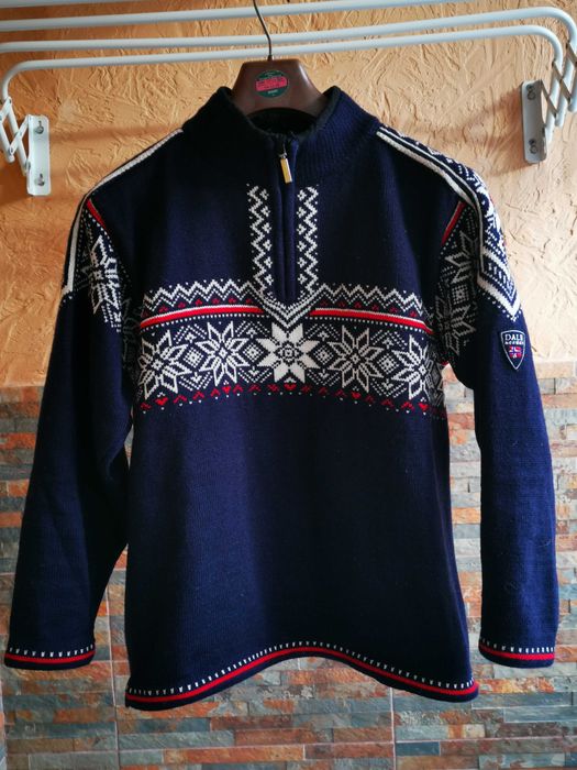 Вовняний светр Dale of Norway vail Merino Wool 1/4 М розмір оригінал