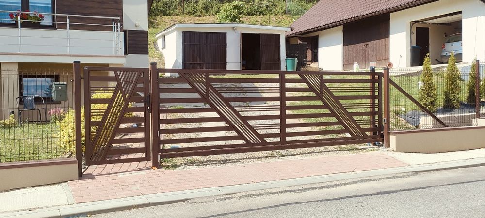 Brama przesuwna nowoczesna nr.5