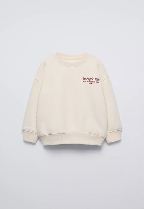 Молочний костюм zara 92