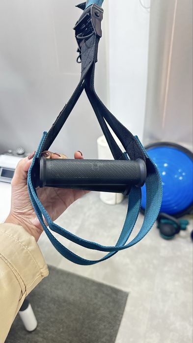 Trx- Correias de Suspensão de Musculação e Cross Training Preto e Azul