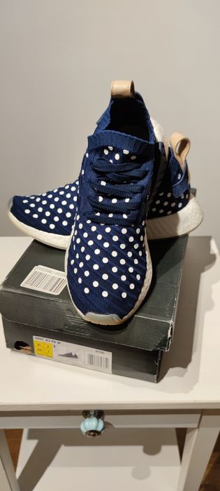 Adidas damskie NMD_R2 PK W buty w grochy jak nowe raz założone roz