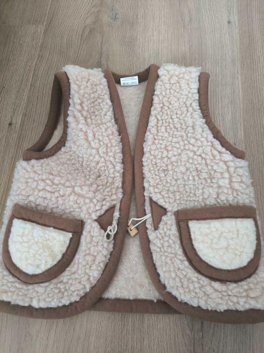 Kamizelka wełniana S