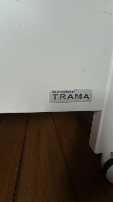 Berço Trama em madeira branco oferta de colchão