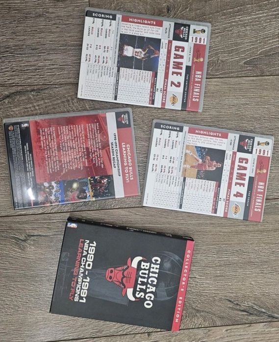 NBA  Series Chicago Bulls 1990 (10 disc DVD)
