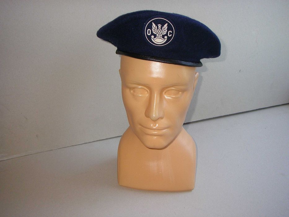 Beret Obrona Cywilna z czasów Prl-u