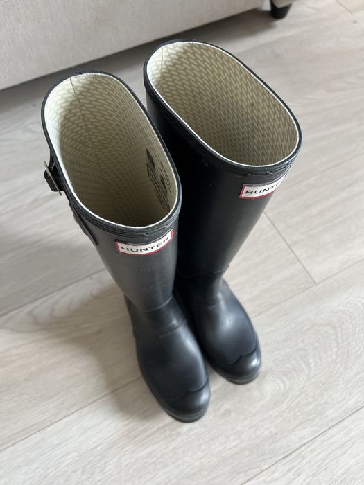 Czarne kalosze hunter 37