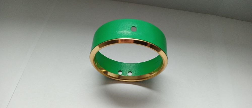 Obudowa - korpus do budzika ,,SLAVA'' - kolor zielony - stan bdb (3)