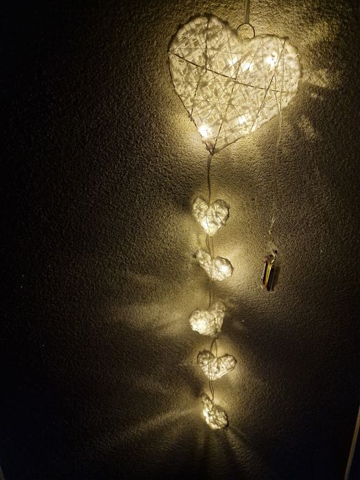 Lampki serca led na baterie Weltbild
