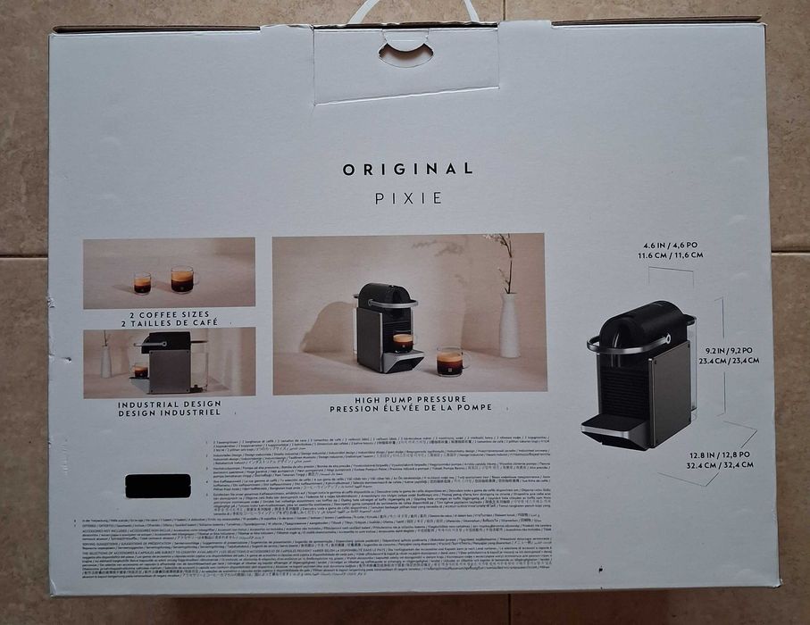 Máquina café NESPRESSO Pixie Titan (Nova)