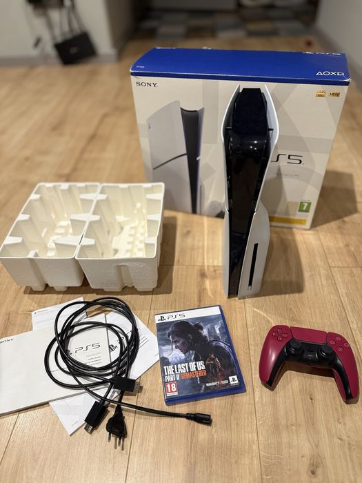 Playstation 5 slim  1tb с дисководом