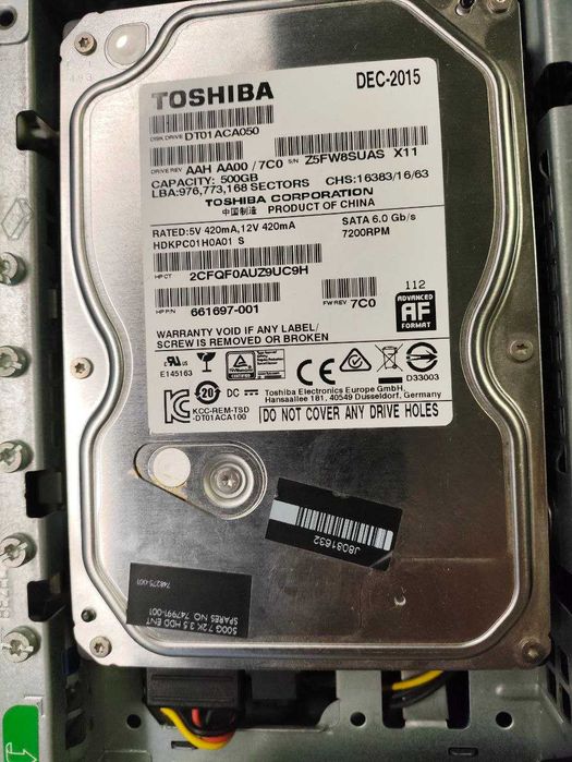 HP ProDesk 600 G1 SFF 8GB 500GB HDD  GTX1050 2GB