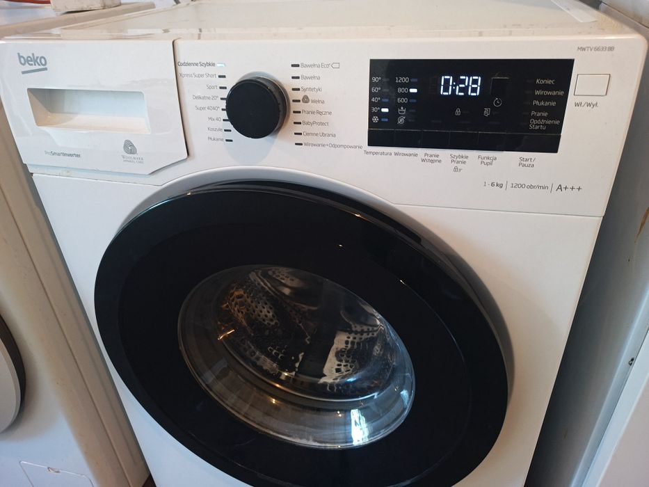 Pralka Beko 6 kg stan bardzo dobry Wrocław transport gwarancja.