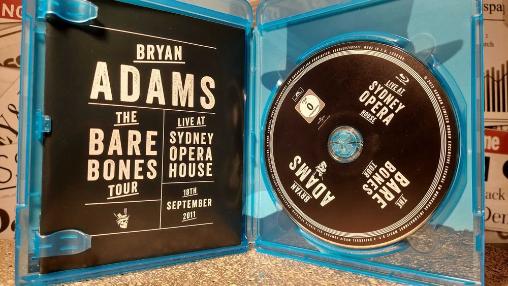 Bryan Adams - The Bare Bones Tour Live at Sydney Opera House Blu-ray