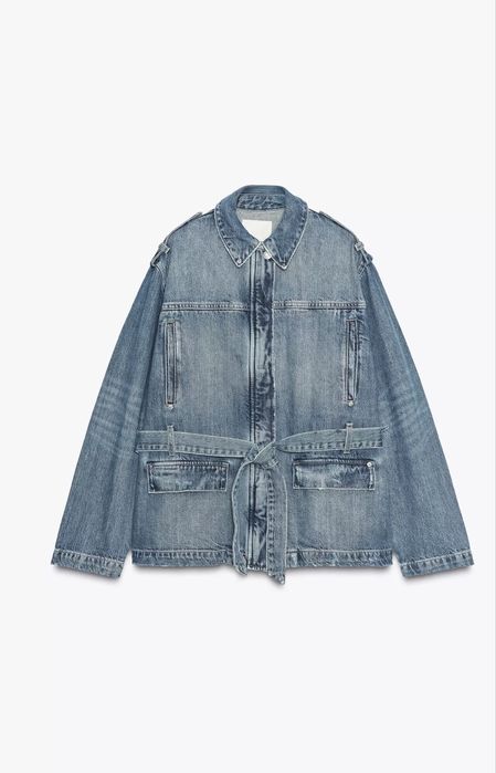 Стильна джинсова куртка піджак Zara