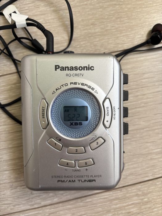 Аудіоплеєр Panasonic RQ-CRO7V