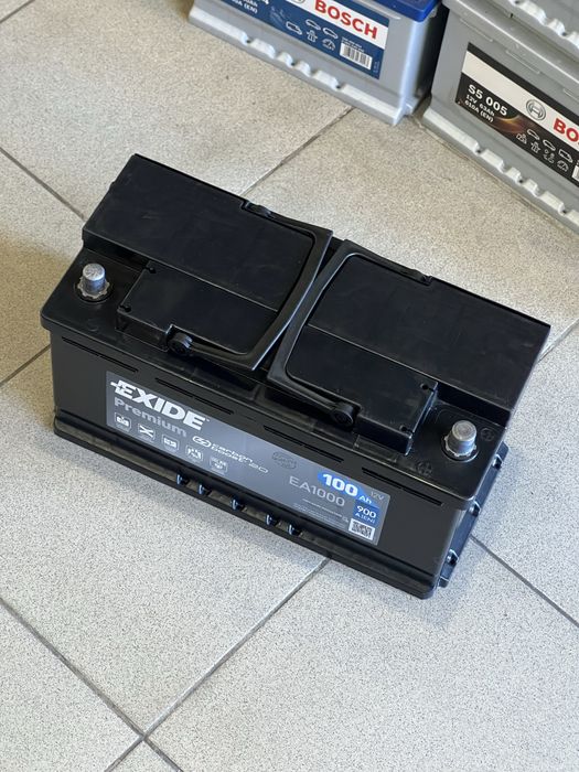 Акумулятор EXIDE Premium 100Ah 900A (En) (EA1000) Carbon boost 2.0 с гарантией