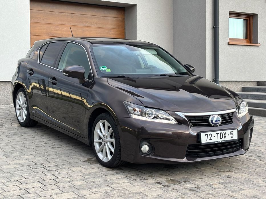 Lexus CT aso, bezwypadkowy, fabryczny lakier