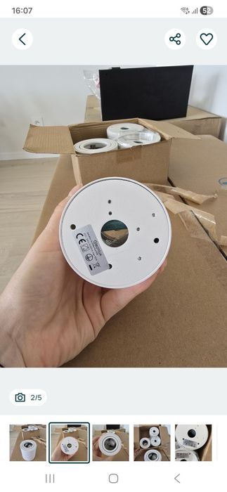 Tuba 4szt nowe biale