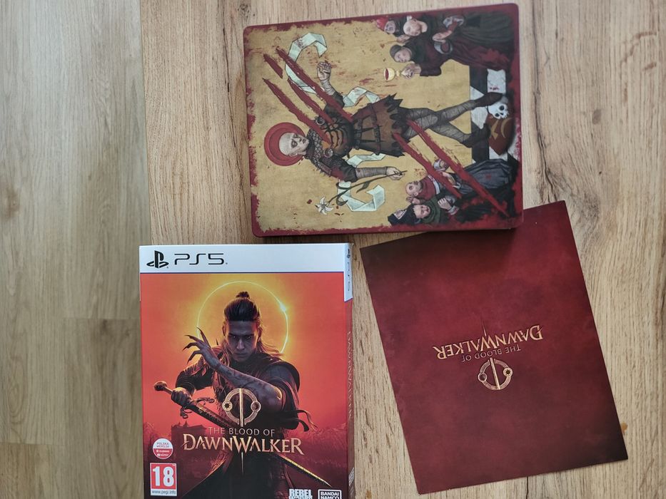 The blood of dawnwalker PS5 steelbook