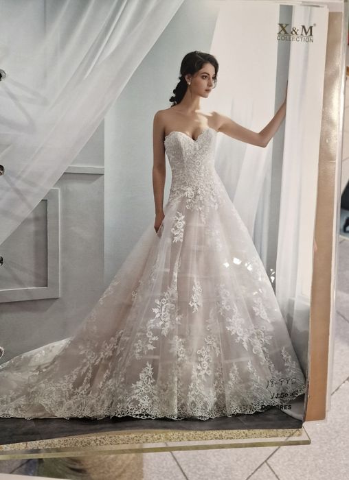 Vestido Noiva com Renda Tamanho 38 de 2024