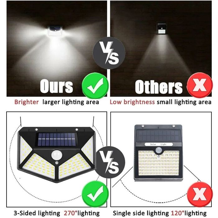 Luz solar exterior
