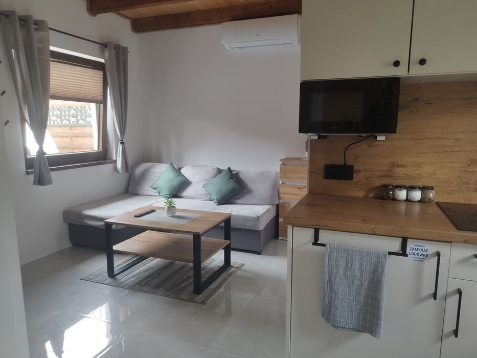 Noclegi Bieszczady Domek "Dychnij se" Myczkòw Polańczyk Solina Jacuzzi