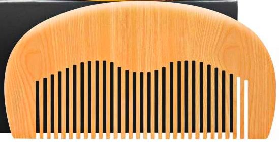 Pente de Madeira para barba cabelo Professional Barbearia