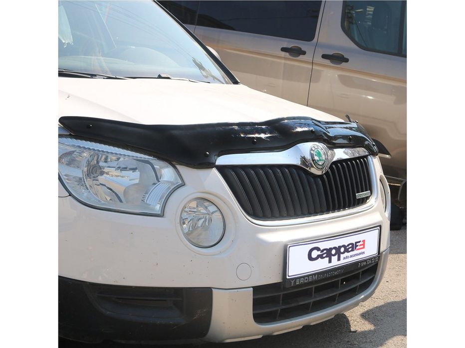 Skoda Yeti 2009-2013рр. Дефлектор капота (Eurocap)