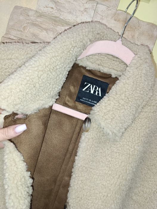 Пальто  дитяче барашек Zara  152 зріст
