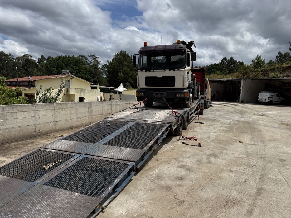 Transporte de Maquinas, Camioes e tratores