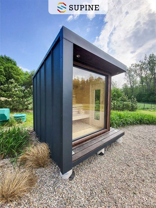 Wynajem długoterminowy sauny ogrodowej Supine