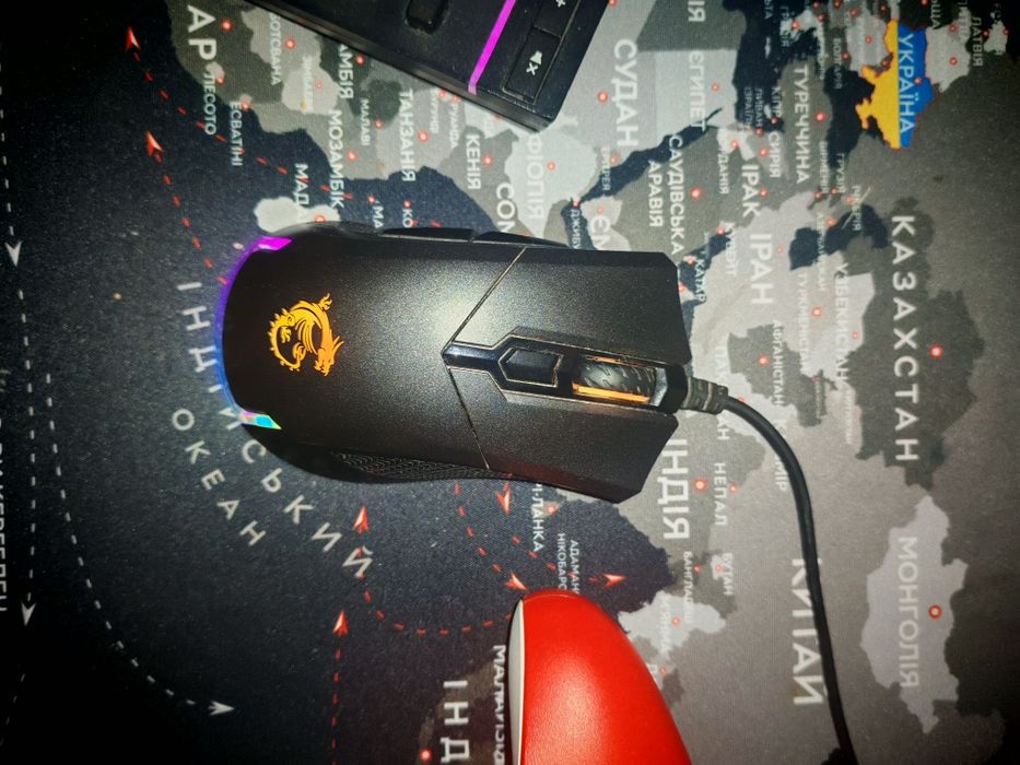 MSI GM50 Black - Ігрова комп'ютерна мишка