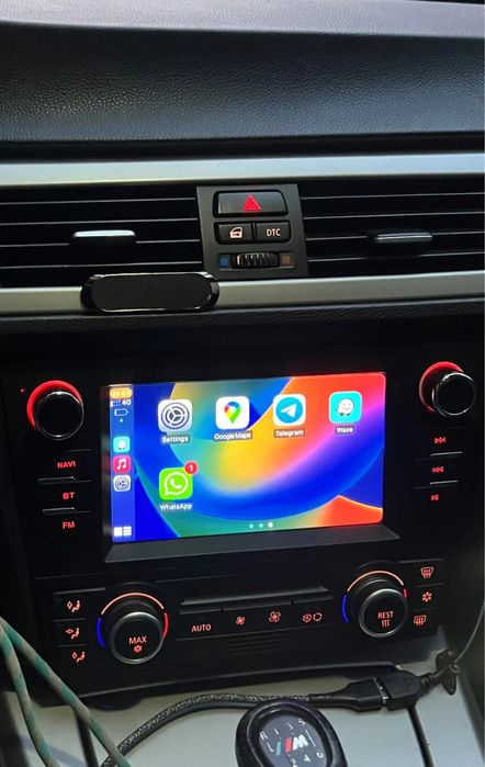 Rádio Android 14 com GPS BMW E90 E91 E92 E93 (Artigo Novo)
