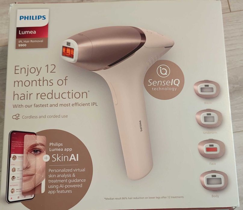 Philips Lumea 9900 IPL 4 Nakładki jak nowy
