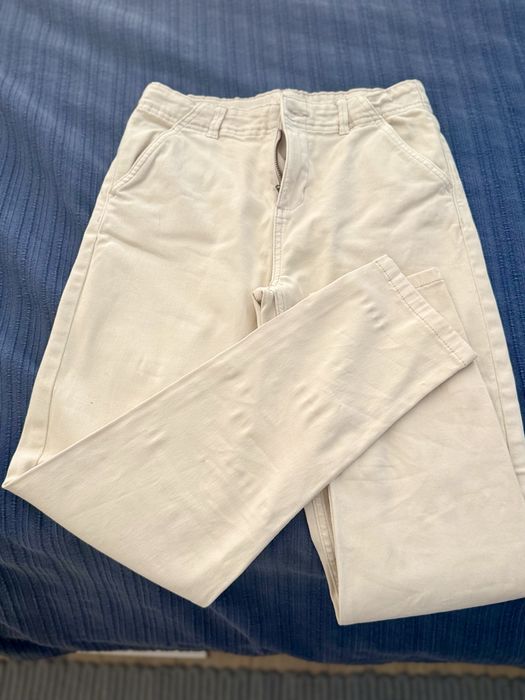 Calças chino bege