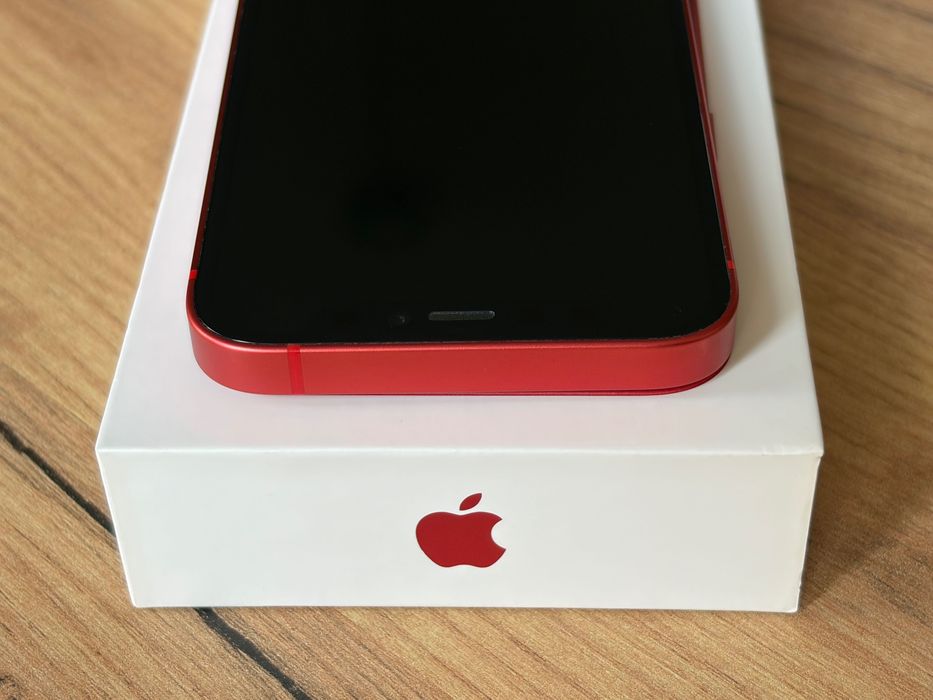 iPhone 12 mini 128 GB czerwony z Etui - jak nowy - Okazja !