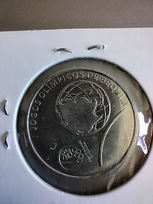 Moeda 2,5€ comemorativa jogos olímpicos de pequim 2008