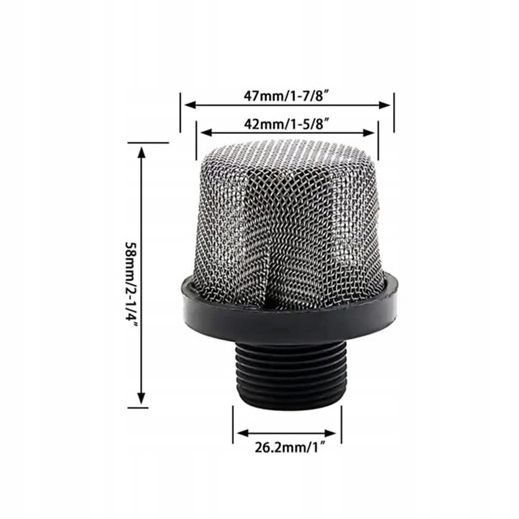 Filtr Ssący 32 Mesh | do Graco GX-21, XR5, XR7, XR9