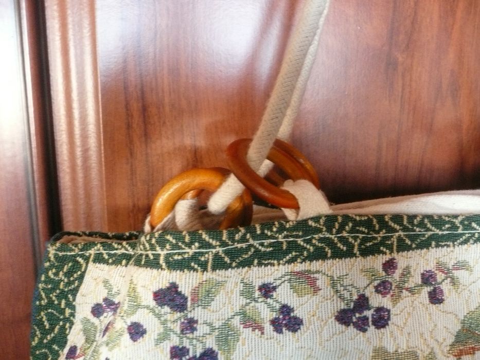 torba shopper bag zakupowa na plażę ala gobelin