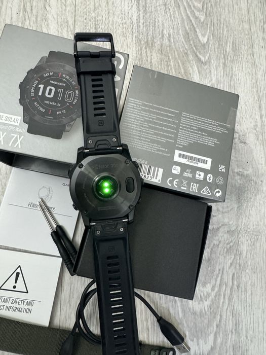 ‼️Garmin Fenix 7X Sapphire Solar Carbon‼️ 51 премиум версия