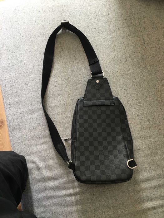 Louis Vuitton Avenue Sling Bag – Damier Graphite – Oryginał