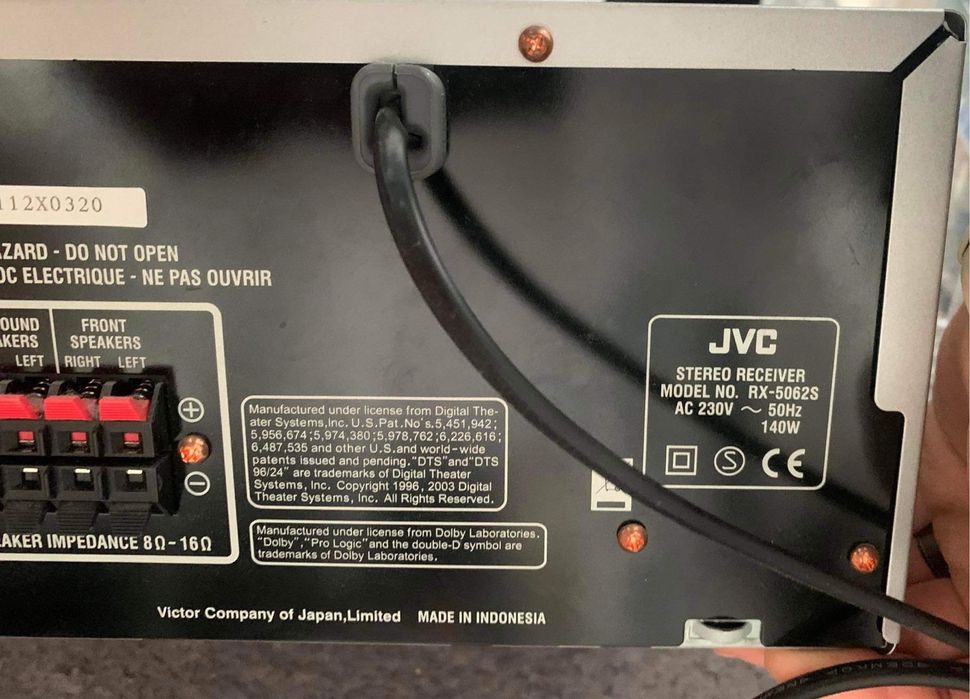 Aplituner JVC stereo + głośniki