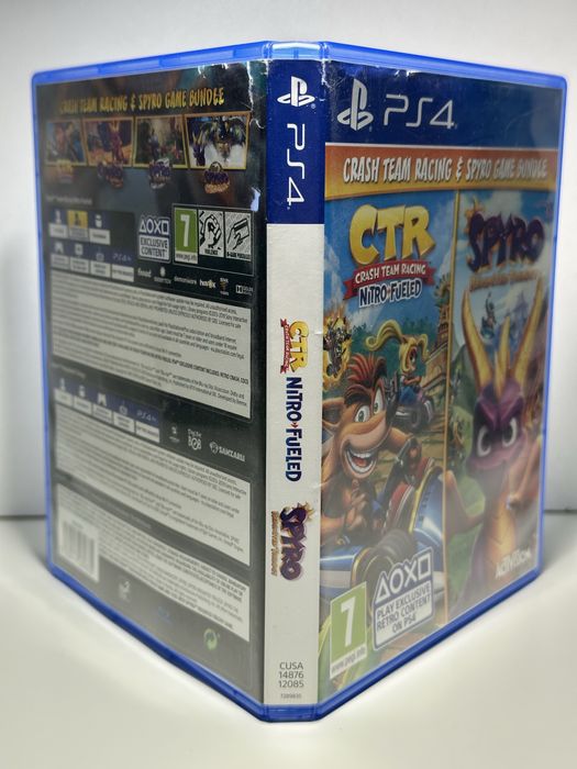 PL 2w1 Double Pack Crash Team Racing + Spyro Reignited Trilogy PS4