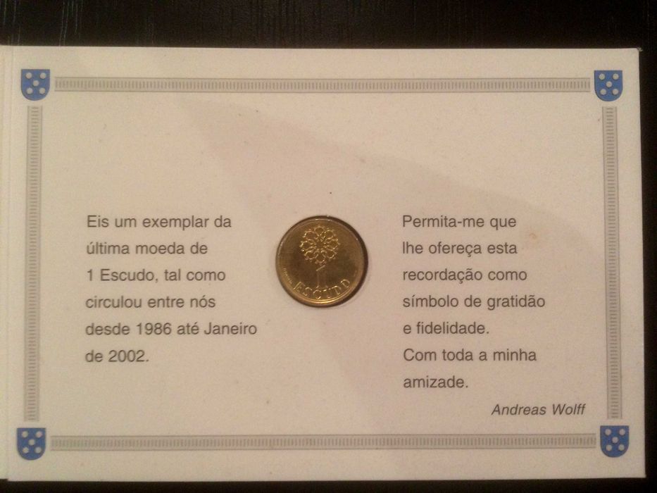 Colecções Philae - A Última Moeda de 1 Escudo