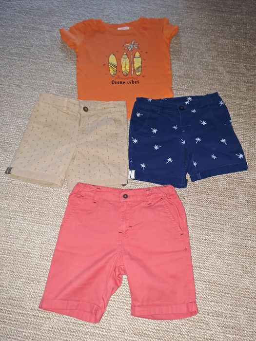 Ubrania chłopięce 18 szt rozm 122 cm