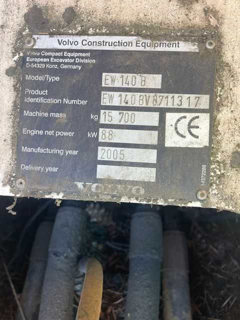 escavadora de rodas Volvo