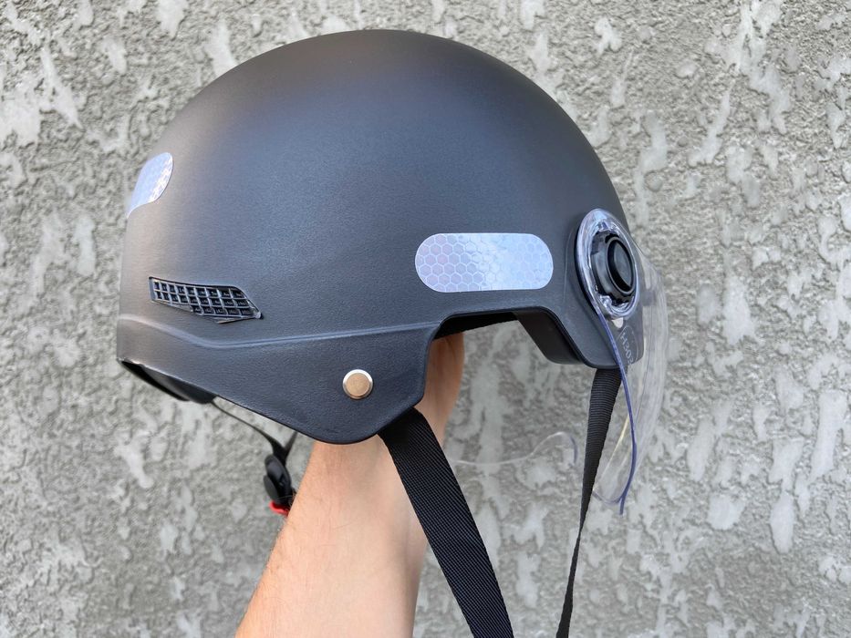 Мотошолом для скутера S,М 55-59см Шлем Шльом Шолом Мотошлем Велошолом