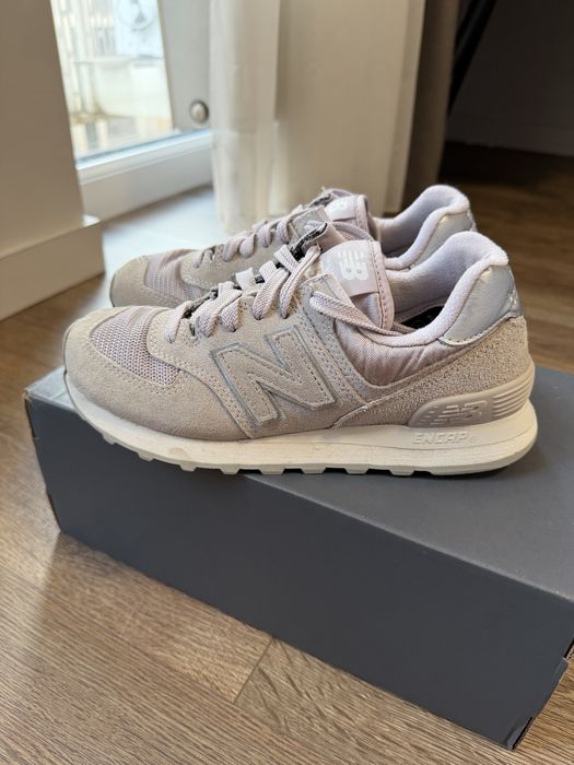 New Balance 574 WL574LCS 37 р. оригінал кросівки замшеві